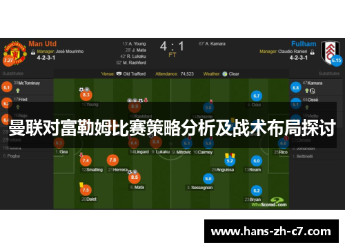 曼联对富勒姆比赛策略分析及战术布局探讨